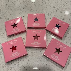 Jeffree Star cosmetics single shadow set 6